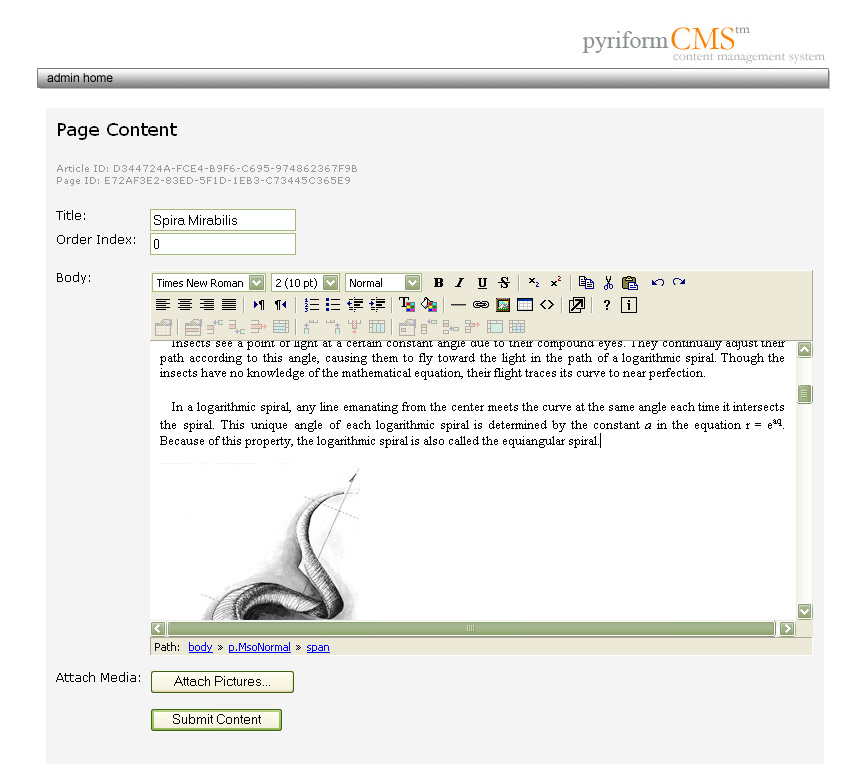 Alloy Content Management System 